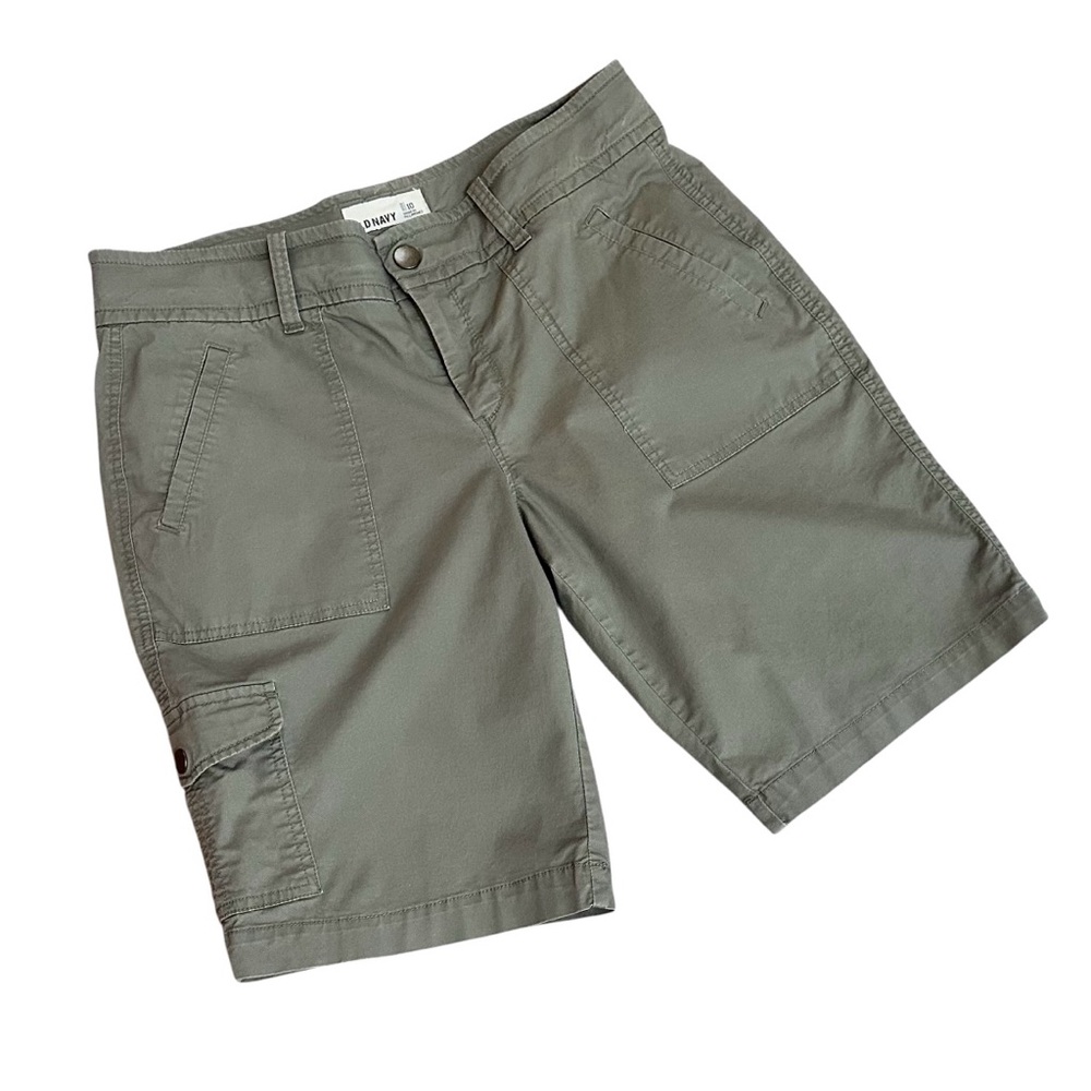 Old Navy Cargo Shorts Olive Green Size 10 EUC